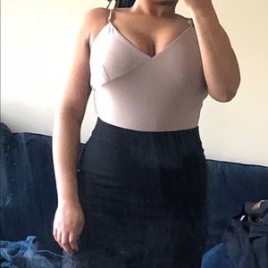 F21 Nude Bodysuit